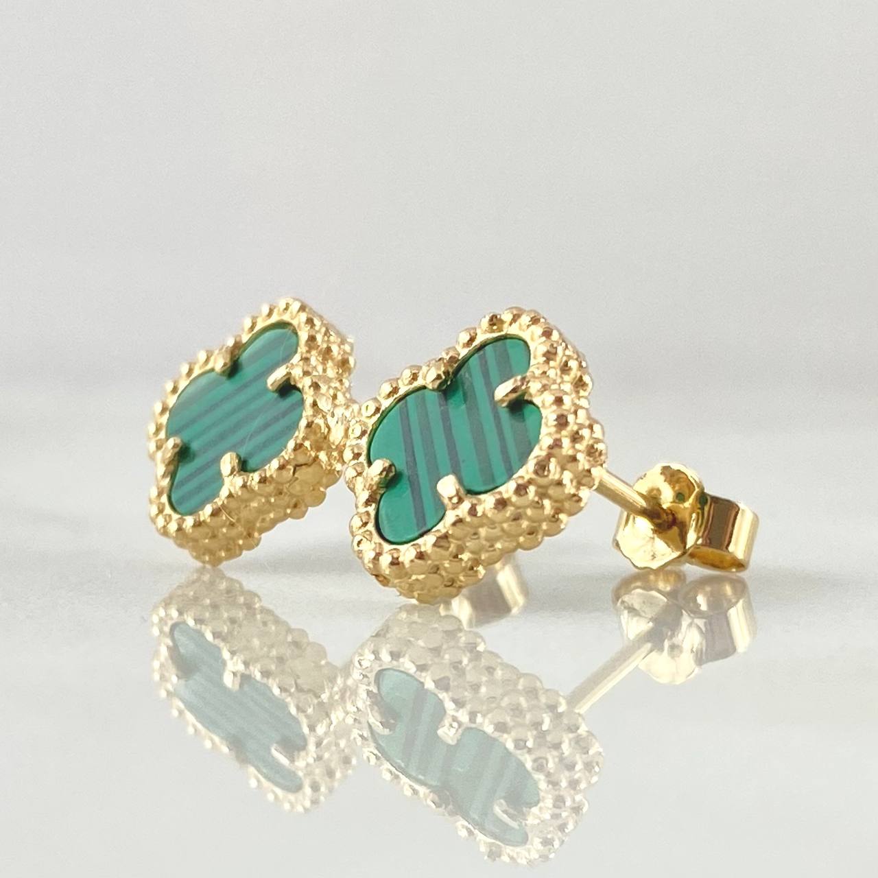 Topos Trebol 2.6gr / 1cm / Nac.Esp. Oro 18K