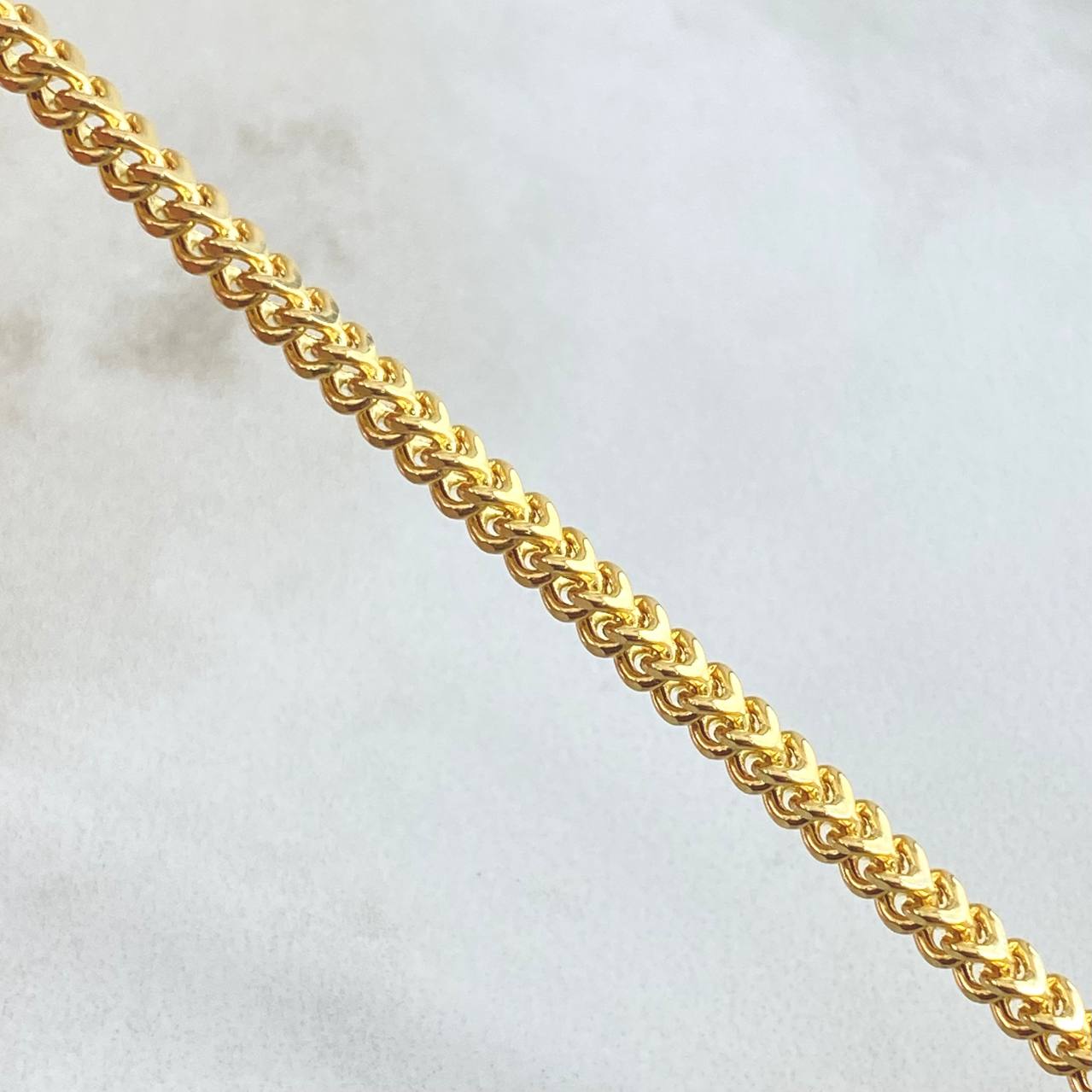 Cadena Franco 12.95gr / 50cm / +3 Oro 18K ©