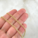 Cadena China 3.65gr / 60cm / +0 Oro 18K ©