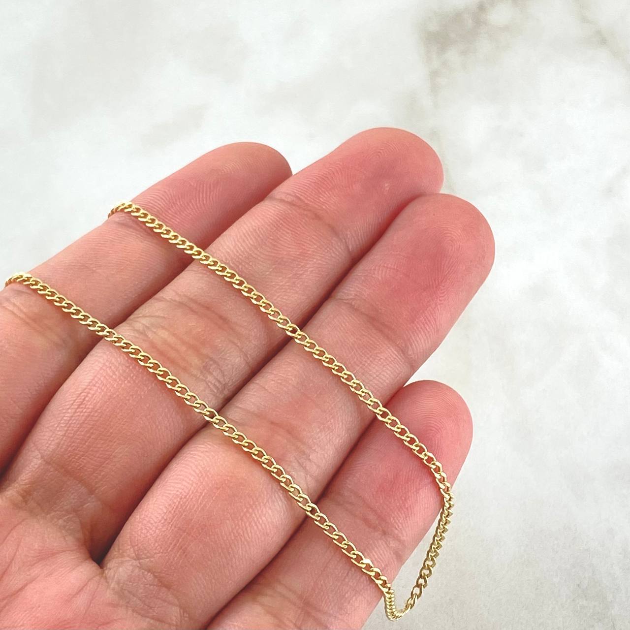 Cadena Cubana 1.55gr / 60cm / +1 Oro 18K ©