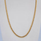 Cuban Links 6.2gr / 71cm / 2.5mm Yellow Gold +0 18K &