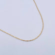 Morse Chain 1.45gr / 44.5cm / 0.5mm Yellow Gold +3 18K &