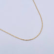 Cadena Morse 1.45gr / 45cm / 0.8mm Oro Amarillo +3 18K $