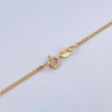 Cadena China 3.25gr / 59.6cm / 1.3mm Oro Amarillo +0 18K $