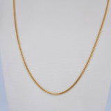 Mini Cuban Chain 5.75gr / 60cm / 1.2mm Yellow Gold +0 18K &