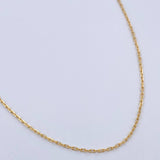 Paperclip Chain 2.45gr / 45.5cm / 1.1mm Yellow Gold +3 18K $