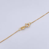 Cadena Veneciana 1.75gr / 45cm / 0.7mm Oro Amarillo +3 18K $