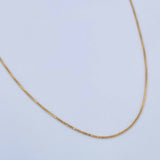 Venetian Chain 1.8gr / 45cm / 0.6mm Yellow Gold +3 18K &