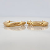 Candongas Rudi 2.05 g / 3/4 in Oro Amarillo 18K