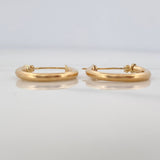 Candongas Jass 1.5 g / 3/4 in Oro Amarillo 18K