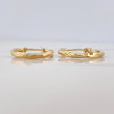Candongas Mai 1.75 g / 3/4 in Oro Amarillo 18K