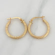Candongas Sofi 1.85 g / 3/4 in Oro Amarillo 18K
