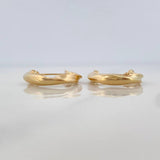 Candongas Grace 2 g / 3/4 in Oro Amarillo 18K