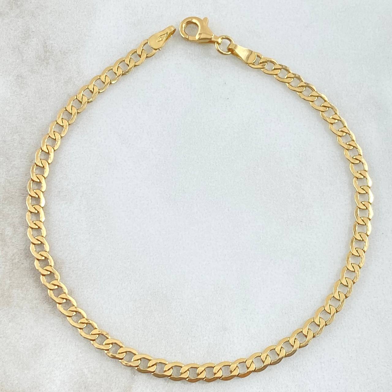 Pulso Cubano 2.5gr / 20cm / 3.5mm Oro Amarillo +1 18K *