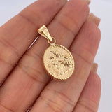 Dije Virgen del Carmen 1.5gr / 2.8cm / Oro 18K $
