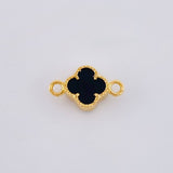 Herraje Trebol 0.5 g / 1/2 in Oro Amarillo 18K