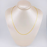 Cadena Espejo 5.6 g / 19 3/4 in / 2.35 mm Oro Amarillo 18K