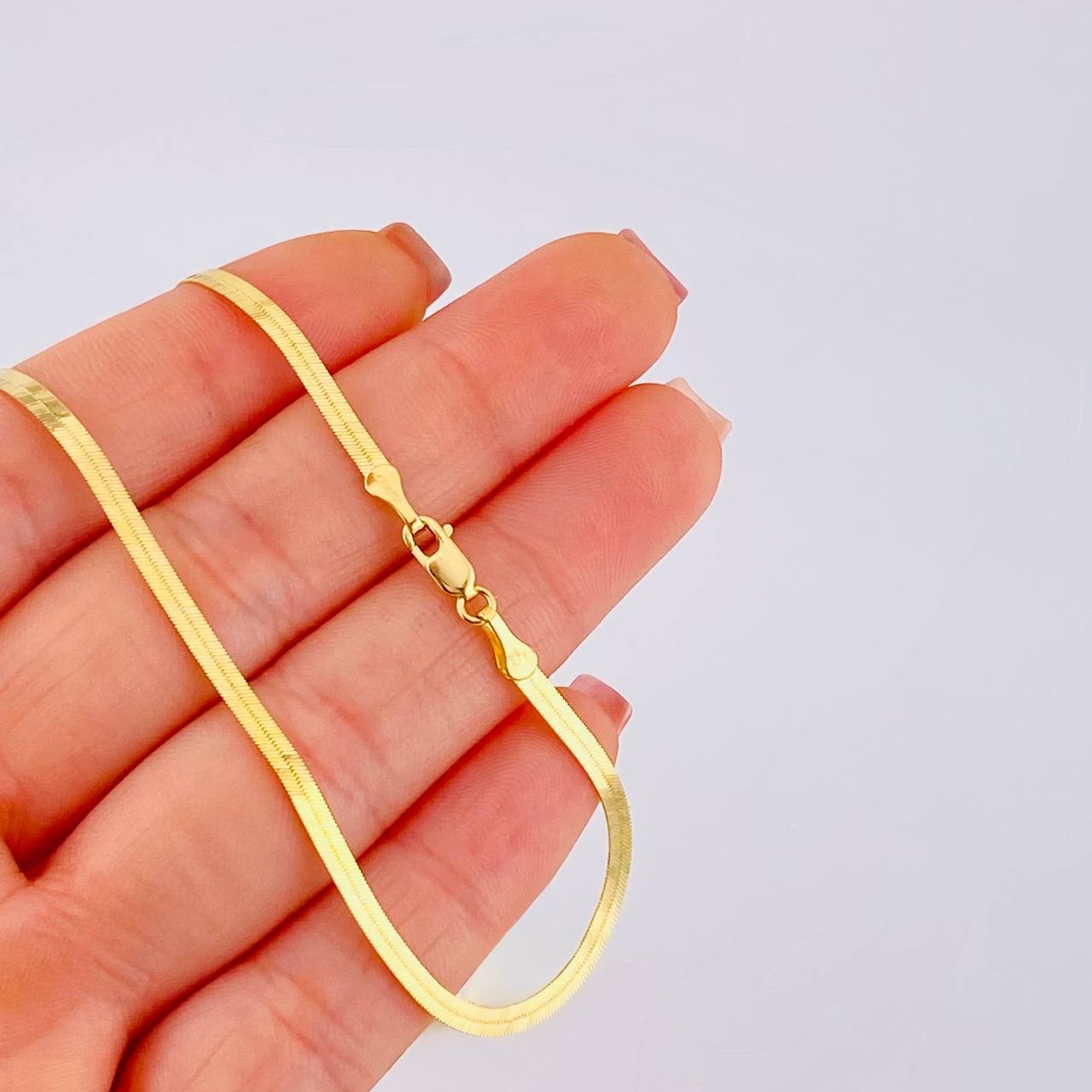 Cadena Espejo 5.5 g / 19 3/4 in / 2.35 mm Oro Amarillo 18K