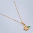 Venetian Set+ Squirrel Emerald 05 Pts 1.4gr / 19 1/2 in / 0.5mm Yellow Gold 18K %