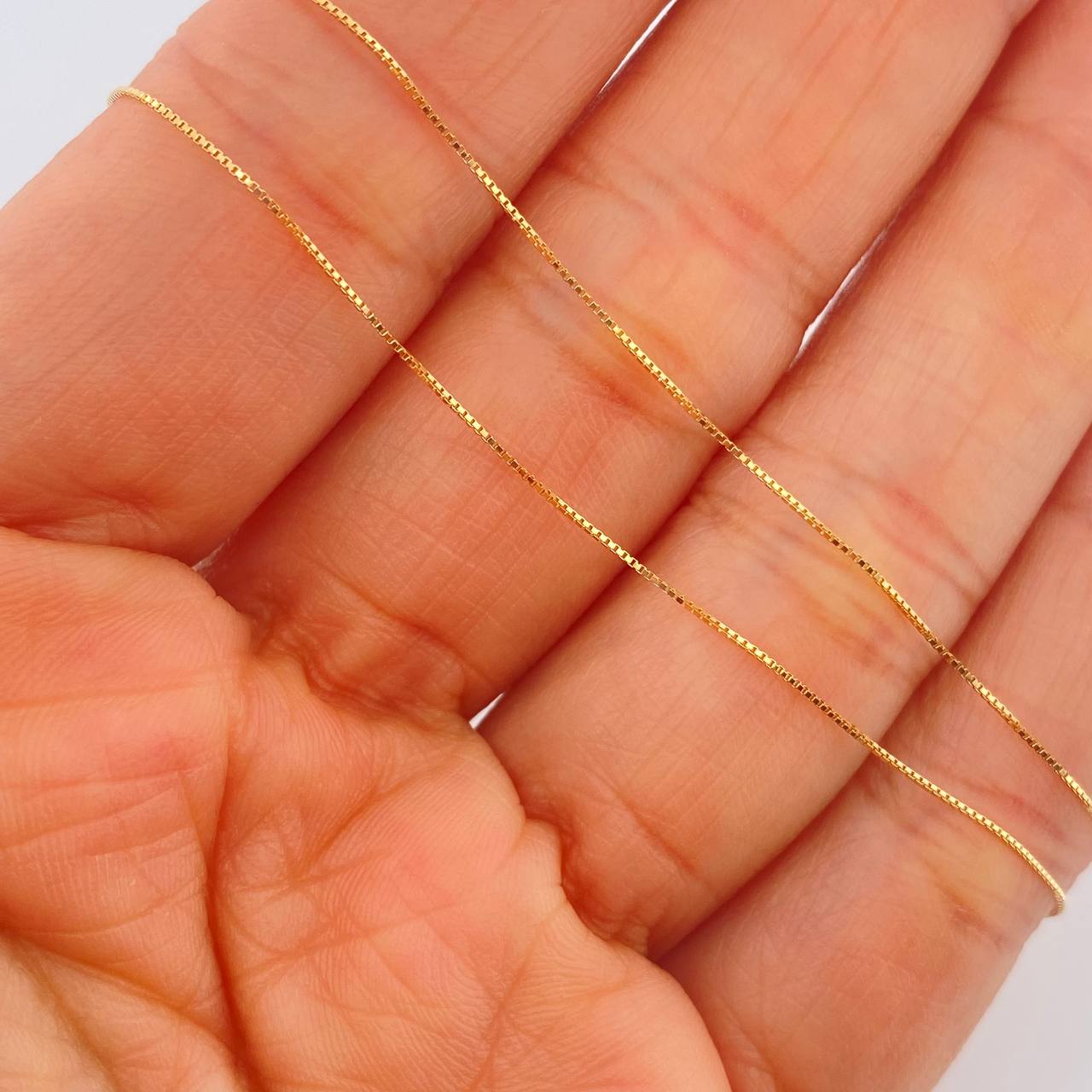 Set Veneciana+Sirena Esmeralda 03 Pts 1.3gr / 19 3/4 in / 0.45mm Oro Amarillo 18K %