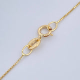 Set Veneciana+Delfin Esmeralda 08 Pts 1.4gr / 20 in / 0.46mm Oro Amarillo 18K %