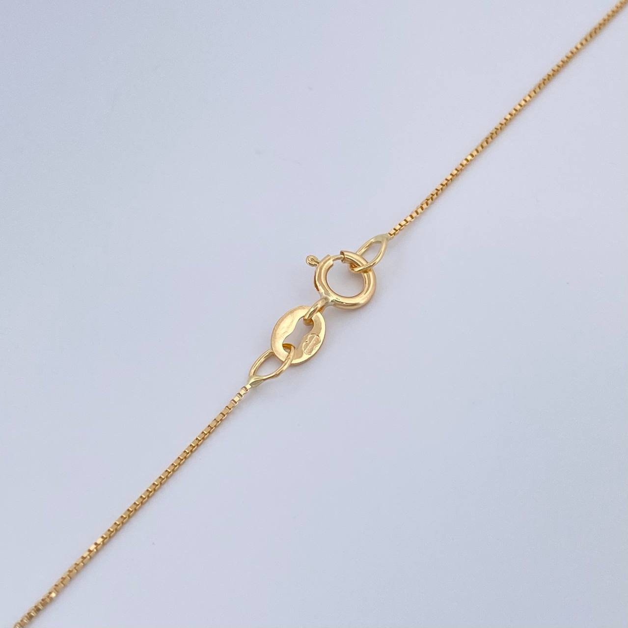 Set Veneciana+Sirena Esmeralda 03 Pts 1.3gr / 19 3/4 in / 0.45mm Oro Amarillo 18K %