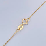 Venetian Set+ Hand Emerald 08 Pts 1.4gr / 19 3/4 in / 0.53mm Yellow Gold 18K %