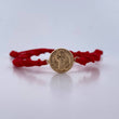 Pulsera Roja San Benito 0.8gr / Oro Amarillo 18K &