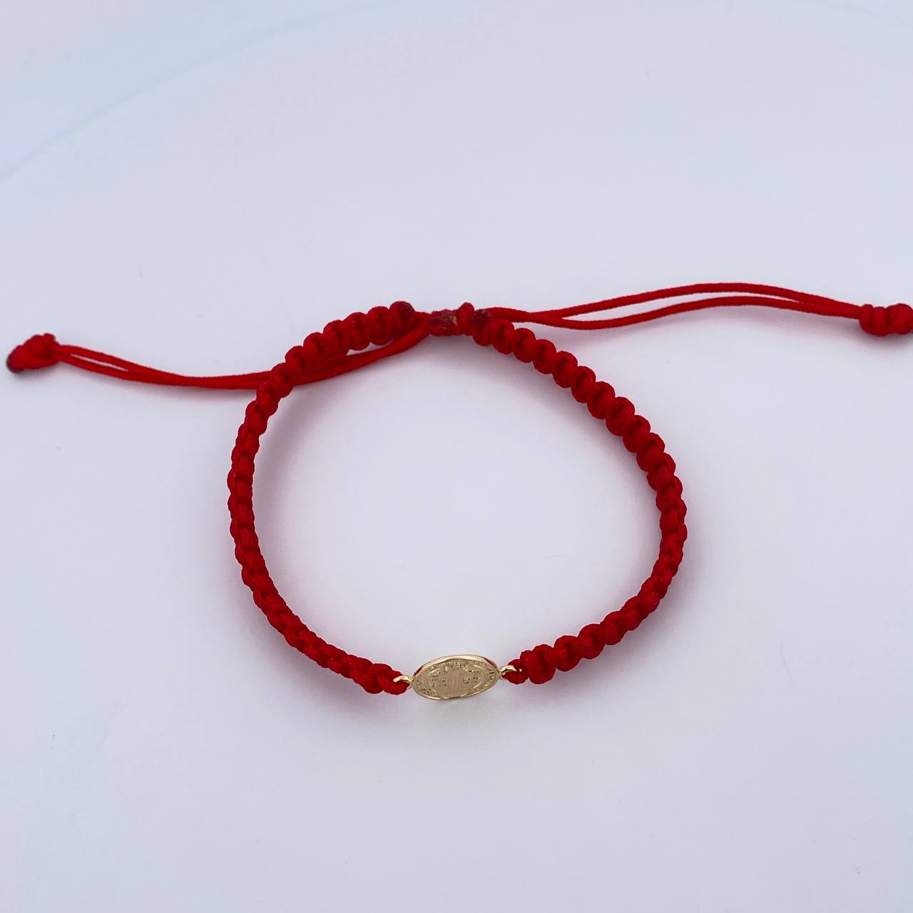 Red San Benito Bracelet 0.7gr / 18K Yellow Gold &