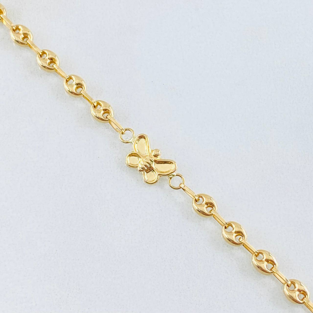 Pulso GC Mariposa 2.3gr / 7 1/2 in / Oro Amarillo 18K ©