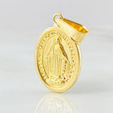 Dije Virgen Milagrosa 1.7gr / 1 in / Oro Amarillo 18K *