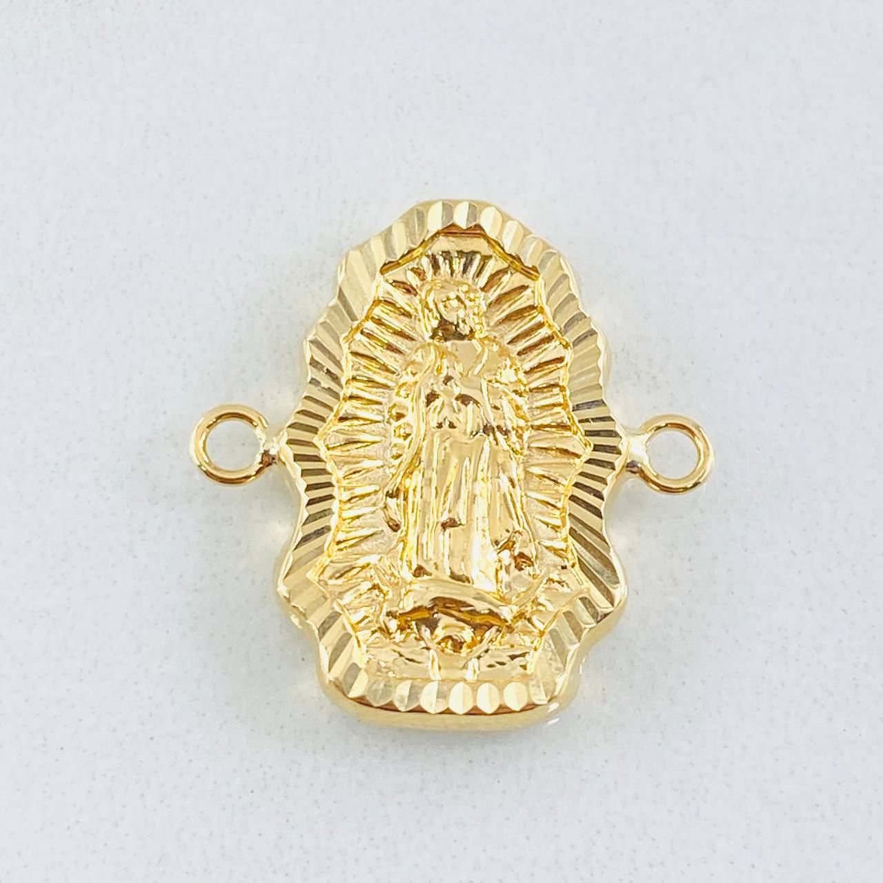 Herraje Virgen Guadalupe 1.55gr / 3/4 in / Oro Amarillo 18K *