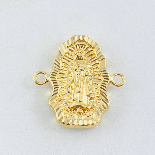 Herraje Virgen Guadalupe 1.55gr / 3/4 in / Oro Amarillo 18K *