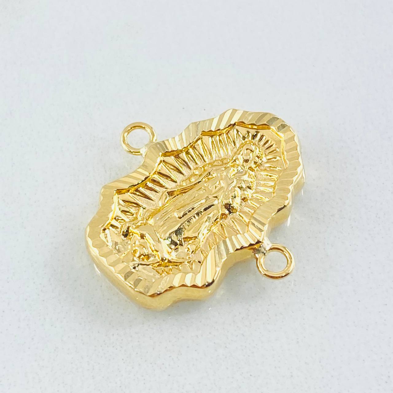 Herraje Virgen Guadalupe 1.55gr / 3/4 in / Oro Amarillo 18K *