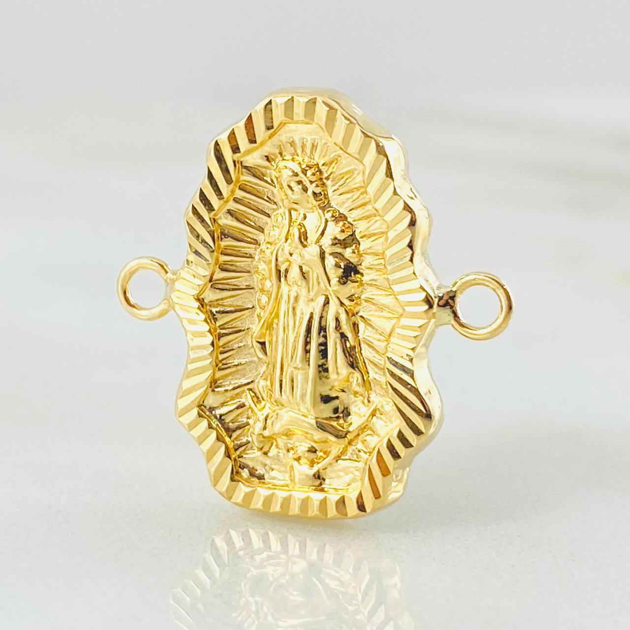 Herraje Virgen Guadalupe 1.55gr / 3/4 in / Oro Amarillo 18K *