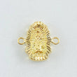 Herraje Virgen Guadalupe 1.2gr / 3/4 in / Oro Amarillo 18K *