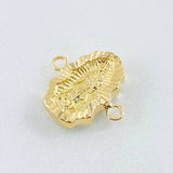 Herraje Virgen Guadalupe 1.2gr / 3/4 in / Oro Amarillo 18K *