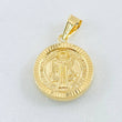 Dije San Benito 1.65gr / 1 in / Oro Amarillo 18K ©