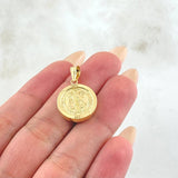 Dije San Benito 1.65gr / 1 in / Oro Amarillo 18K ©