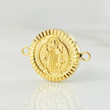 Herraje San Benito 1.55gr / 3/4 in / Oro Amarillo 18K ©
