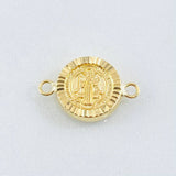 Herraje San Benito 0.75gr / 3/4 in / Oro Amarillo 18K ©