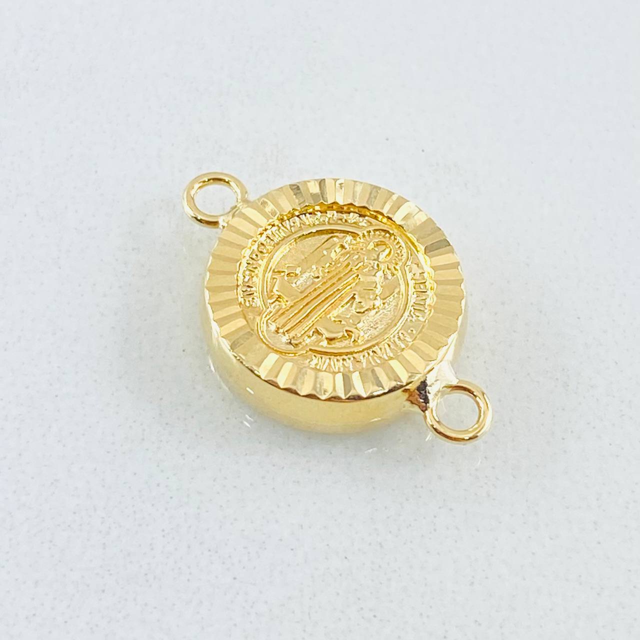 Herraje San Benito 0.9gr / 1/2 in / Oro Amarillo 18K *