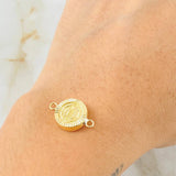 Herraje San Benito 0.75gr / 3/4 in / Oro Amarillo 18K ©