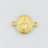 Herraje Virgen Milagrosa 0.6gr / 3/4 in / Oro Amarillo 18K ©
