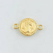 Herraje San Benito 0.55gr / 3/4 in / Oro Amarillo 18K ©
