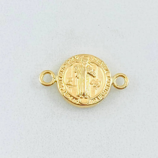Herraje San Benito 0.9 g / 3/4 in Oro Amarillo 18K
