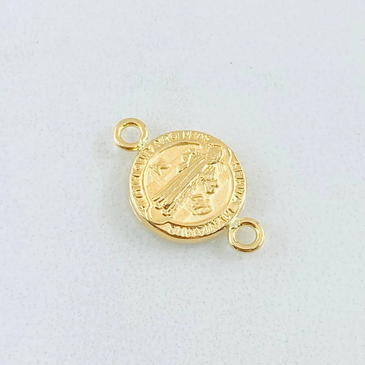 Herraje San Benito 1.1 g / 3/4 in Oro Amarillo 18K