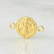 Herraje San Benito 0.9 g / 3/4 in Oro Amarillo 18K