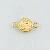 Herraje San Benito 0.4gr / 1/2 in / Oro Amarillo 18K ©