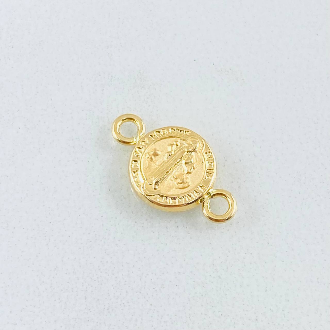 Herraje San Benito 0.4gr / 1/2 in / Oro Amarillo 18K ©